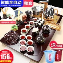 Guan Kung Fu tea set set home living room simple whole set of fully automatic one tea tray Tea Table Office meeting