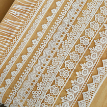 BuwuJapanese and Korean cotton primary color white water soluble lace handmade DIY accessories