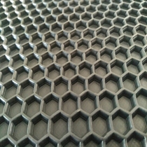 Car foot pad honeycomb hexagonal building building guarantee package riser mold model mold mold rubber pad