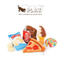 Fat House Series P L A Y us imported petplay pet dog voice toy plush companion toy
