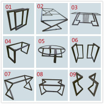 Customized iron table feet Table Coffee Table Office table feet computer desk bar side support feet fixed metal tripod