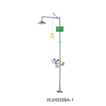 Runwanda 304 stainless steel composite emergency eyewash WJH0358A-1
