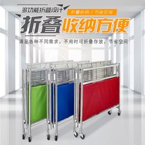Supermarket promotion car display rack folding promotion flower shelf special car dump truck clothing store promotion car