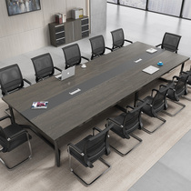 Conference Table Long Table Chairs Combined Meeting Room Brief Modern Negotiation Table Large Small Rectangular Desk Bar Table