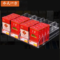 Tobacco pusher tobacco same supermarket cigarette rack tobacco propeller automatic pop-up push-pull artifact cigarette display shelf