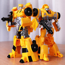 Deformation toy King Kong mini Bumblebee car robot boy 3-6 years old childrens gift boy 4 anime 9
