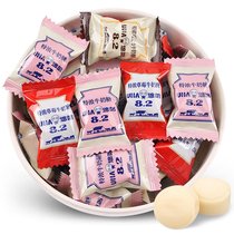UHA UHAT concentrated milk candy wedding joy candy bulk 500g childrens milk candy chocolate strawberry candy wholesale
