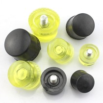 Rubber Hammer Solid Rubber Hammer Knock Hammer Plastic Clapper Tile Small Sticker Floor Tile Mounting Nylon Tool