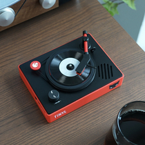  Vinyl box Beihai monster TinyL mini record player LOOP Bluetooth small audio Retro music Tanabata gift