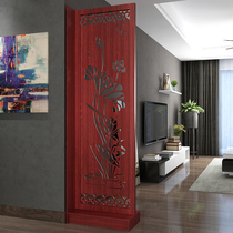 Living room screen partition decoration simple modern folding screen bedroom porch seat screen new Chinese double-sided mobile screen Cabinet