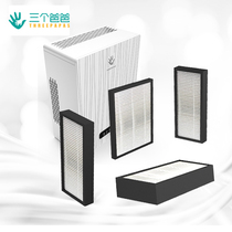 Three dad fresh air blower 160S dust removal filter element is suitable for M160S/little prince/BR150 set