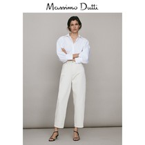 Massimo Dutti women's plus size poplin ladies casual blouse 05100556250