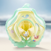 Calbebi colorful deer newborn 2-3 years old 1 baby anti-turning children swimming ring lying ring baby underarm floating ring