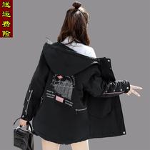 Parker clothing cotton Womens Small winter cotton jacket 2020 new lamb wool cotton coat early winter plus velvet coat
