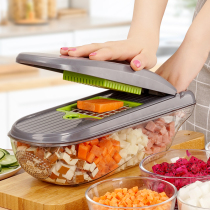 Household vegetable cutting artifact multifunctional kitchen scraper potato silk Planer shredder shredded radish slices