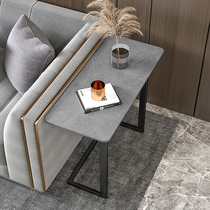 Rock plate living room square table coffee table TV cabinet modern simple light luxury sofa side rectangular corner bedside table table