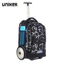 UNIKER lever bag female junior high school primary school students male fashion trend large capacity climbing travel suitcase