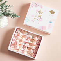 White peach lollipop Net red high value candy to give girlfriend gift fruit hard candy children creative snack gift box