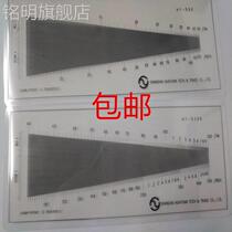 Measurement of the number of fabrics mesh fabric density measurement of plastic longitude density meter screen density measurement of sieve and latitude density