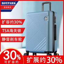 Student luggage male 24 luggage case female sturdy and durable leather case 20 inch small suitcase boarding password box large