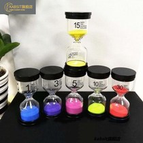 4 6 Hourglass sets 5 10 15 30-minute timer home daily timing childrens gifts