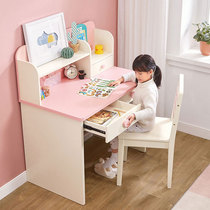 Lins Wood Industry childrens learning table primary school childrens home Writing Desk Girl desk bookshelf set EA3V