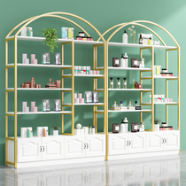 Cosmetics display cabinet Beauty salon skin care Barber shop product display cabinet table shelf display rack Mother and baby store shelf