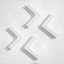 Plastic Corner Vertical Snapback Background Plate Accessories Pinch Thickness 5mm