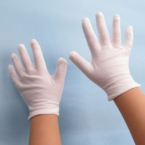  Thin cotton gloves gloves childrens men and women childrens etiquette Childrens performance primary school gymnastics White white children