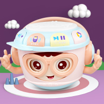 Children beat drums baby music rechargeable baby toys hand drum early education 5 puzzle 1-3 years 6-12 months