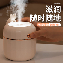Mini humidifier usb home silent bedroom office dormitory car small desktop portable dormitory Creative Water Air Spray pregnant woman Baby cute student Net red same model