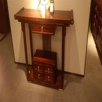 Entrance FT-801 Black Walnut Solid Wood Entrance New Chinese Solid Wood Entrance
