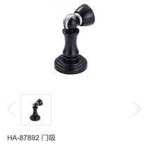 Huitai Longmen suction HA-87892 black bronze modern simple light luxury style door stopper Fashion modeling door stopper