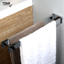 Germany TONA modern simple double pole towel rack rack toilet towel rack bathroom hardware pendant