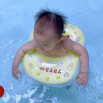 Baby swimming ring baby underarm thickened anti-turning inflatable baby life-saving floating ring baby double U-shaped waist ring