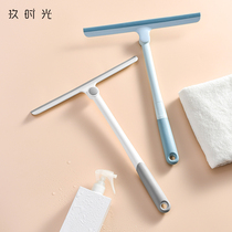 Bathroom glass cleaner artifact Household silicone rotary wiper cleaning tool Bathroom cleaning window cleaner