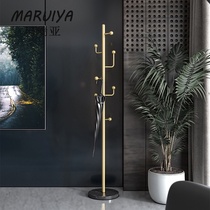 Marble coat rack entrance hangers door clothes multifunctional hanging bag rack porch hangers floor bedroom