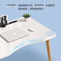 Nordic floating window small tea table simple Japanese household kang table bed small table windowsill bedroom low table solid wood