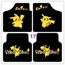 Car floor mat cute cartoon trend brand universal foot mat four seasons suede non-slip washable car mat