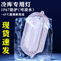 LED cold storage lamp low temperature waterproof and moisture-proof explosion-proof lighting lamp bathroom lampshade toilet bathroom special lamp