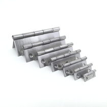 Stainless steel small hinge wood 11 door combined leaf wardrobe door flat open loose-leaf hinge five gold accessories thickened 1-4 inch