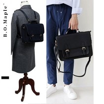 British Cambridge bag mens two-purpose shoulder backpack Mens Womens horizontal business leisure postman portable briefcase