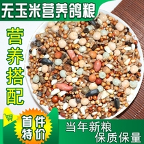 Pigeon grain 20kg corn small white pigeon feed pigeon food pigeon food Pigeon Pigeon grain grain grain particles