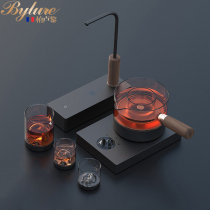 Bylure tea boiling machine boiling tea stove fully automatic water on the Japanese side to boil teapot glass kettle set exclusive