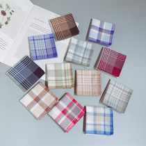 To the season carry-on handkerchief pure cotton small square towels wedding handkerchief water absorption and sweaty old gufeng mens handkerchief