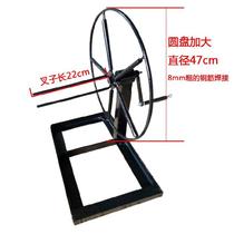 Winding pipe reel winding machine watering water belt winding machine fire belt 1 to 6 inch white plastic water belt agricultural recycling