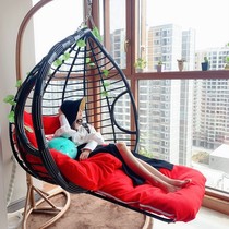Hammock indoor sleeping chair swing swing home basket adult balcony bedroom girl Net red rattan chair rotating living room
