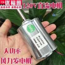120V DC Motor high power motor small hand generator wind turbine wind generator large torque motor