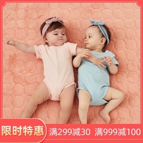 Downland Warm velvet pad Mattress pad Natural latex anti-mite foldable non-slip household spring and autumn pad