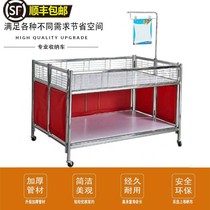 Clothing store car dump truck supermarket flower Rack car sales cabinet display stand folding shelf